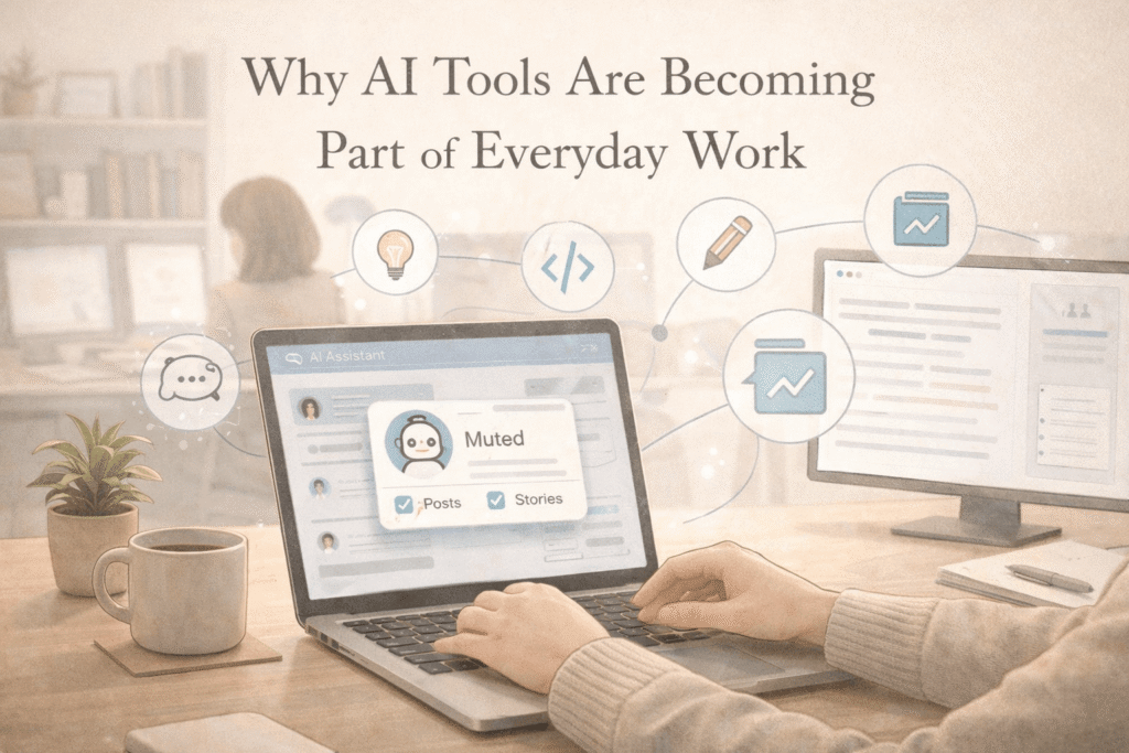 Why AI Tools Are Becoming Part of Everyday Work